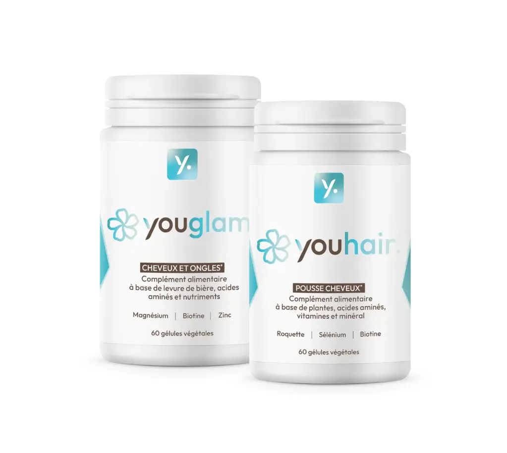 Promo Pack Cheveux et Ongles 2-en-1 : You Glam / You Hair Cure 3 Mois