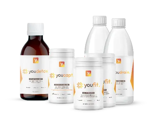 Promo Pack Minceur 4-en-1 : You Fit / You Drain / You Detox / You Capt Cure 3 Mois = Formation You Dream Body offerte